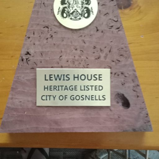 Lewis House Heritage Listed